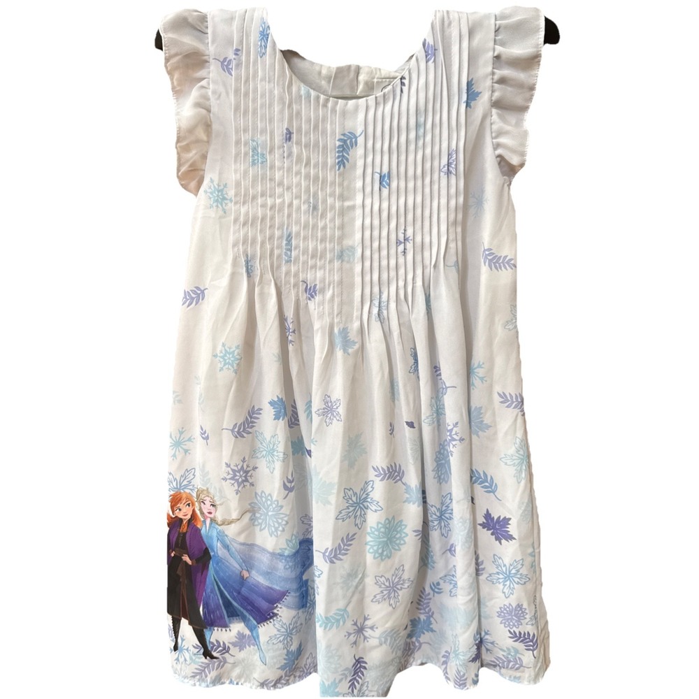 Disney‎ Collection SZ 7/8 Elsa Anna Frozen Party Dress Easter Fully Lined